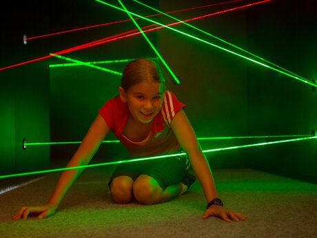 Laserraum im PlayIn Serfaus | © Serfaus-Fiss-Ladis/Tirol
