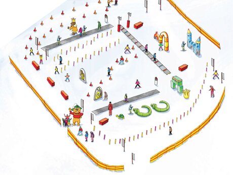 Skizze Übersicht Murmlipark | © Serfaus-Fiss-Ladis/Tirol