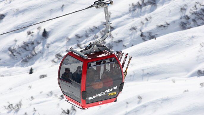 Schönjochbahn Fiss | © Serfaus-Fiss-Ladis/Tirol