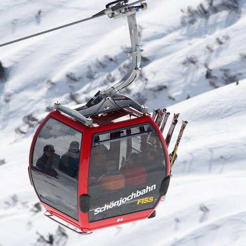 Schönjochbahn Fiss | © Serfaus-Fiss-Ladis/Tirol