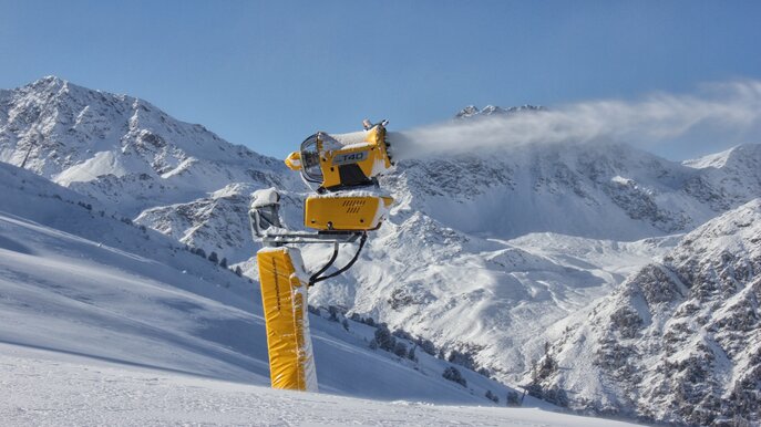 mehr als 1000 Beschneiungsgeräte in Serfaus-Fiss-Ladis | © Serfaus-Fiss-Ladis/Tirol