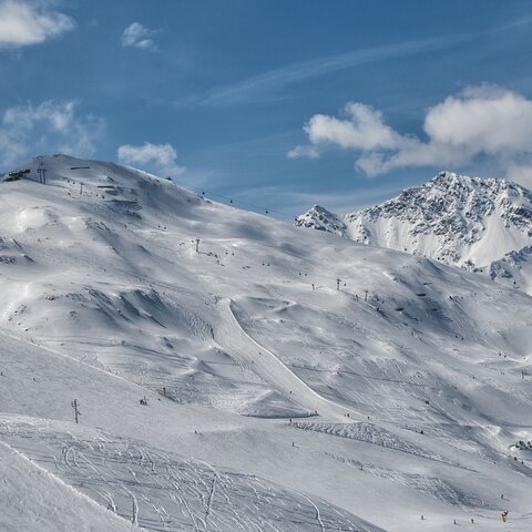 Nordseite Fiss - schneesicher bis ins Frühjahr | © Serfaus-Fiss-Ladis/Tirol
