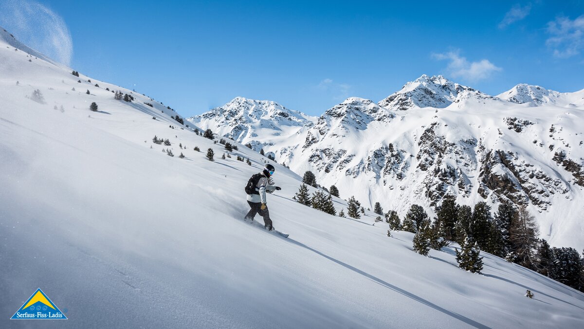 Freeriden in Serfaus-Fiss-Ladis in Tirol  | © Serfaus-Fiss-Ladis Marketing GmbH | Markus Lindl