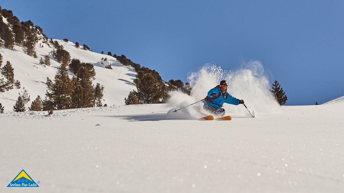 Freeriden in Serfaus-Fiss-Ladis in Tirol  | © Serfaus-Fiss-Ladis Marketing GmbH | christianwaldegger.com