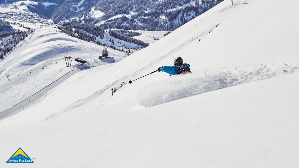 Freeriden in Serfaus-Fiss-Ladis in Tirol  | © Serfaus-Fiss-Ladis Marketing GmbH | christianwaldegger.com
