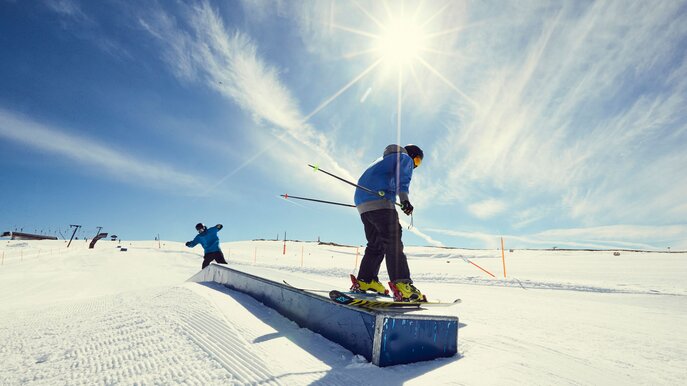 Fun im Snowpark in Serfaus-Fiss-Ladis in Tirol  | © Serfaus-Fiss-Ladis Marketing GmbH | christianwaldegger.com 