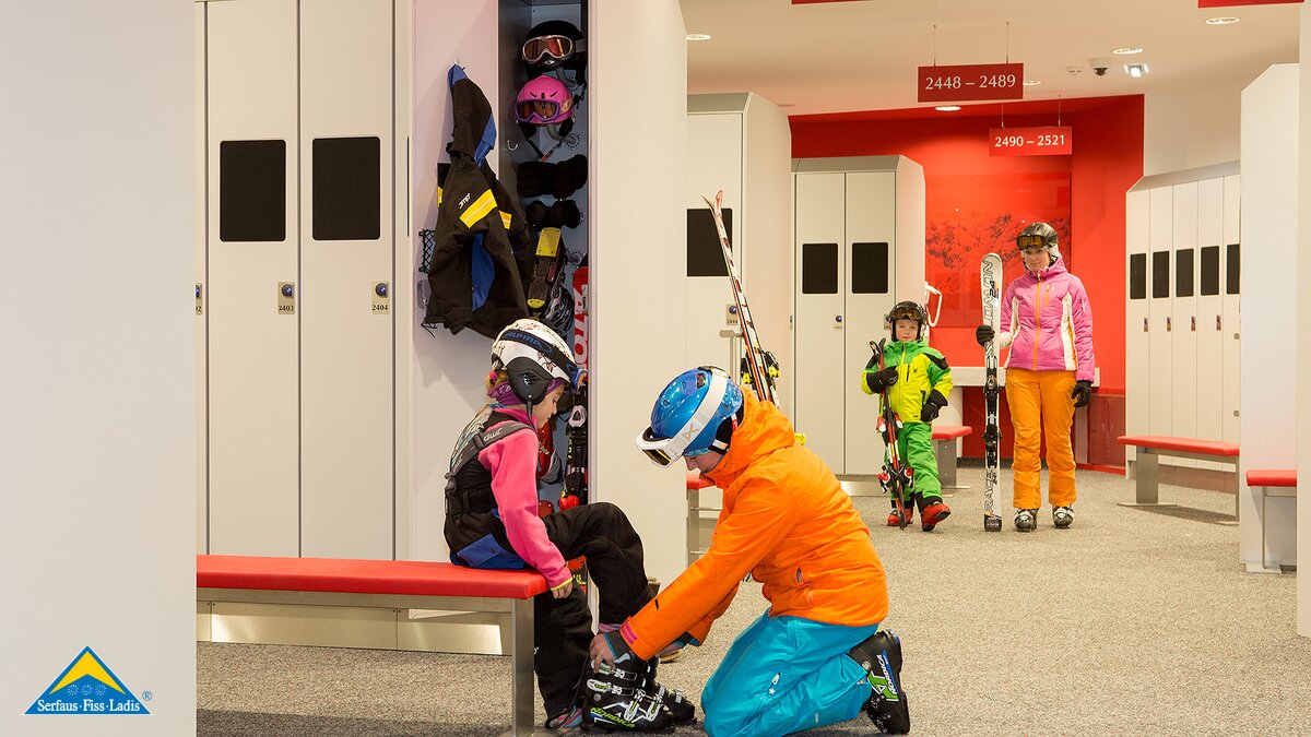Skidepot Fiss - entspannt und komfortabel | © Serfaus-Fiss-Ladis/Tirol