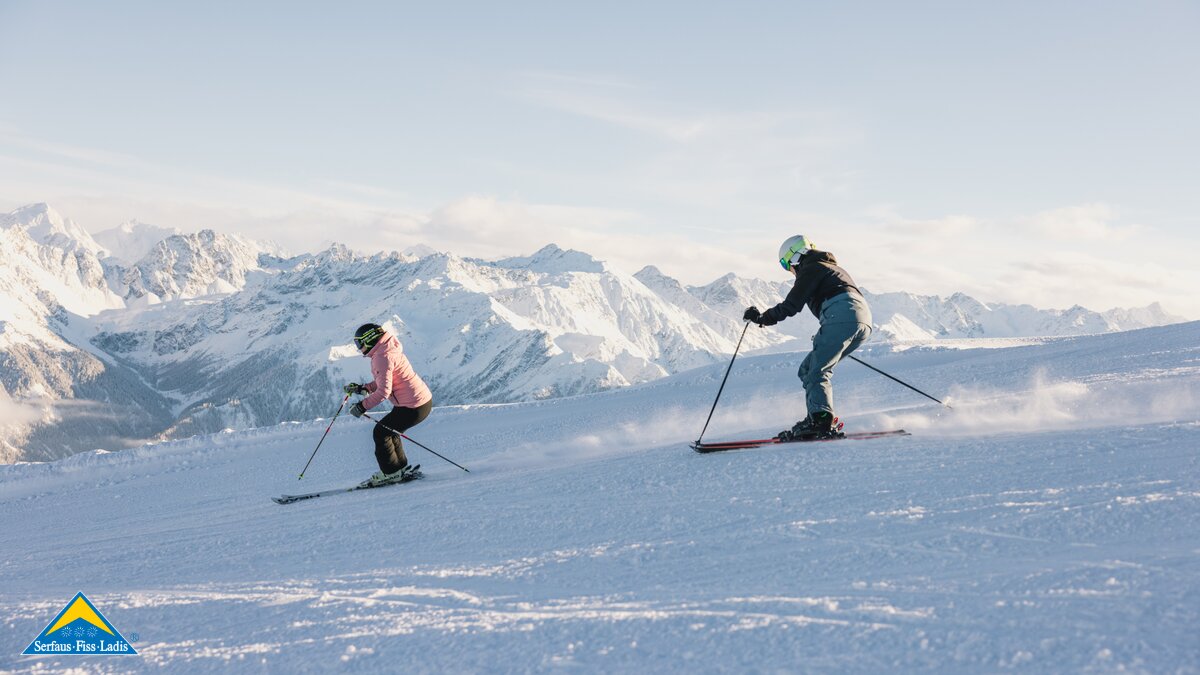 Skispaß mit Freunden | © Serfaus-Fiss-Ladis Marketing GmbH | Fabian Schirgi