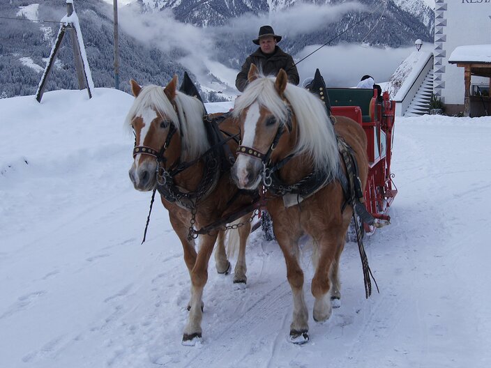 Kutschenfahrt durch den Winter | © Serfaus-Fiss-Ladis/Tirol