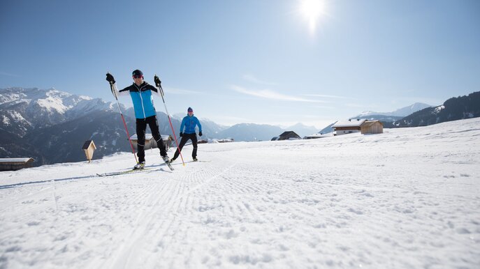 Langlaufen auf den zahlreichen Langlaufloipen in Serfaus-Fiss-Ladis in Tirol  | © Serfaus-Fiss-Ladis Marketing GmbH | Andreas Kirschner 