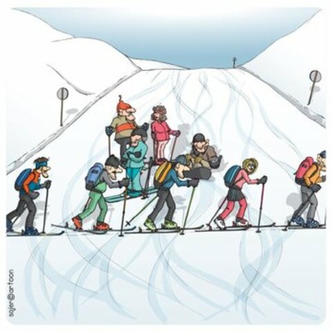 Pistentourenregel 4 | © Georg Sojer