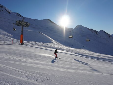 Erste Spur - im Masner | © Seilbahn Komperdell GmbH/Tirol