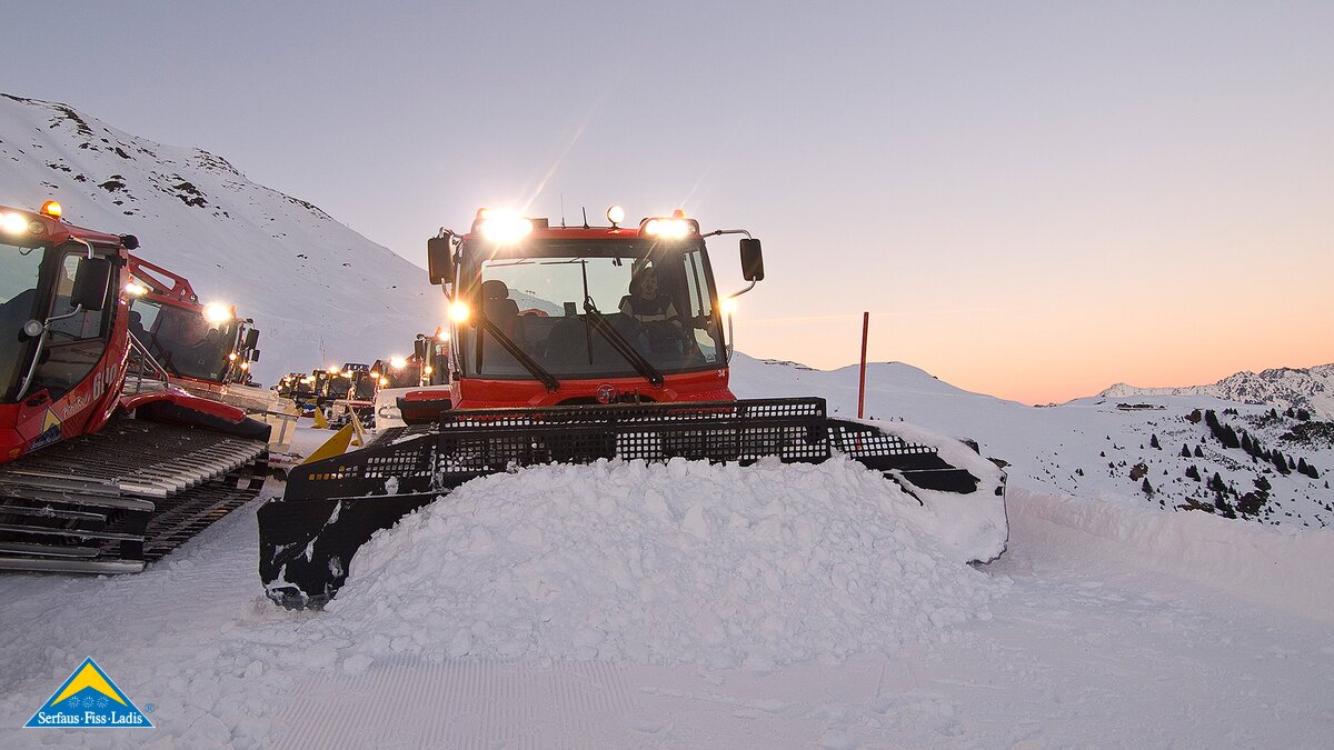 Pistenbully Tour - ein besonderes Abenteuer | © Serfaus-Fiss-Ladis/Tirol