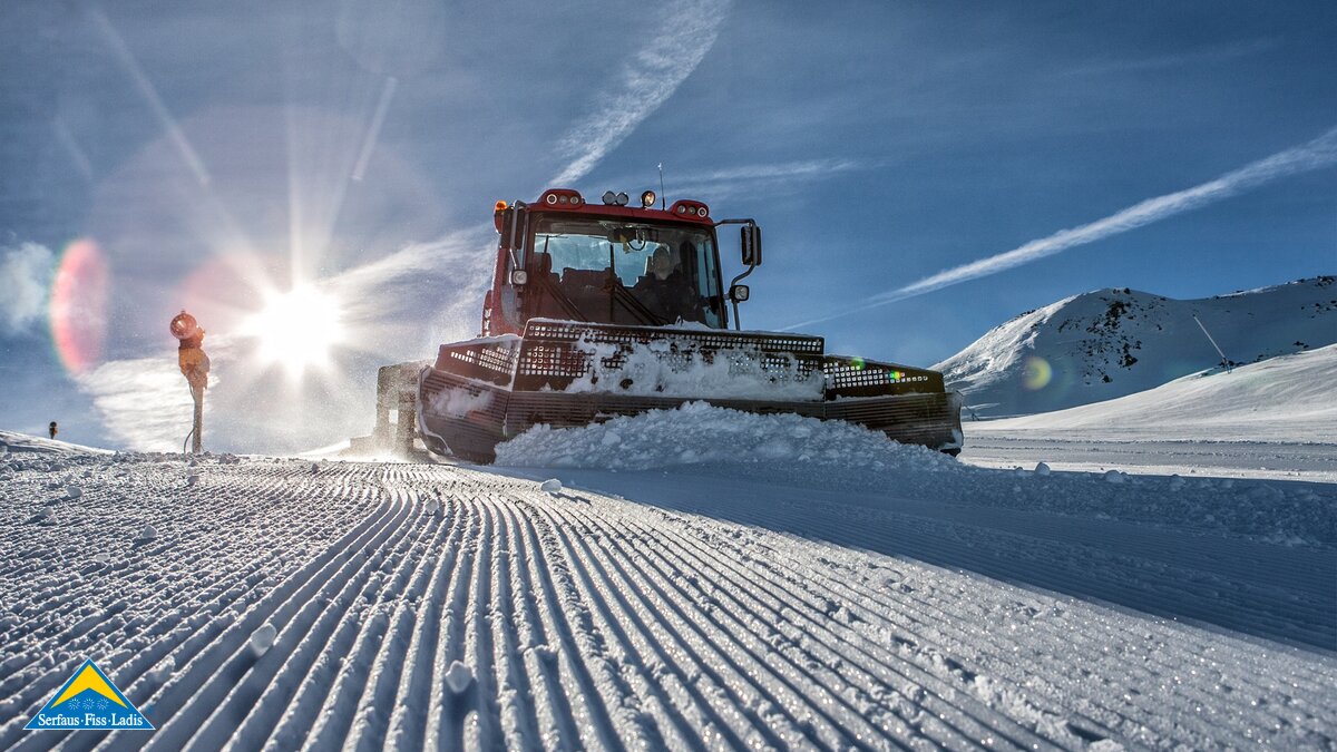 Pistenpräparierung live - Pistenbully Tour | © Serfaus-Fiss-Ladis/Tirol