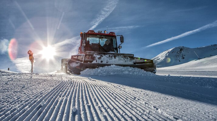 Pistenpräparierung live - Pistenbully Tour | © Serfaus-Fiss-Ladis/Tirol