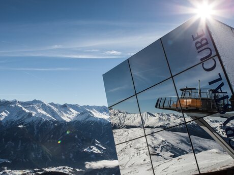 Crystal Cube am Zwölferkopf | © Serfaus-Fiss-Ladis/Tirol
