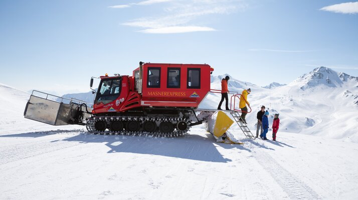 ohne Ski in die Berge von Serfaus-Fiss-Ladis in Tirol | © Andreas Kirschner