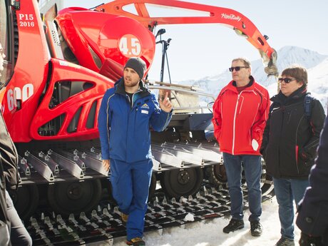 Blick hinter die Kulissen Winter | © Seilbahn Komperdell GmbH