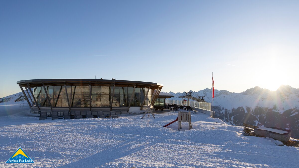 Panoramarestaurant BergDiamant in Serfaus-Fiss-Ladis in Tirol | © Serfaus-Fiss-Ladis Marketing GmbH | Andreas Kirschner