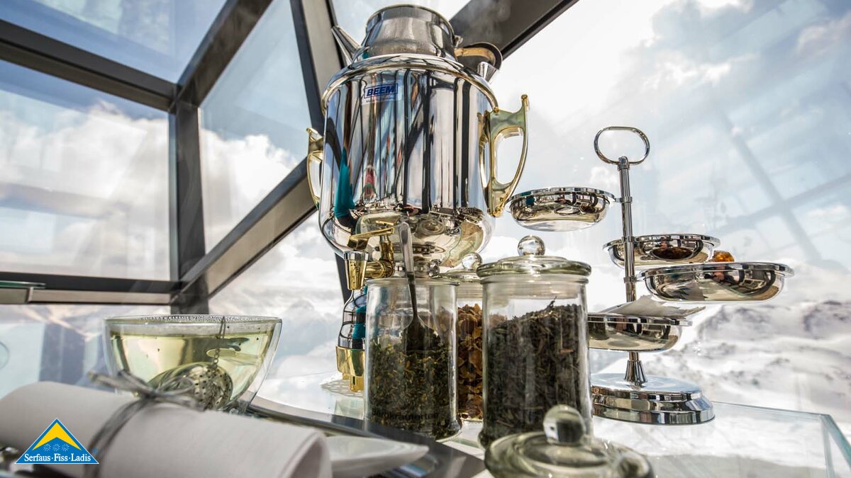 High Tea ist ein Angebot im Crystal Cube in Serfaus-Fiss-Ladis in Tirol Österreich | © Andreas Kirschner