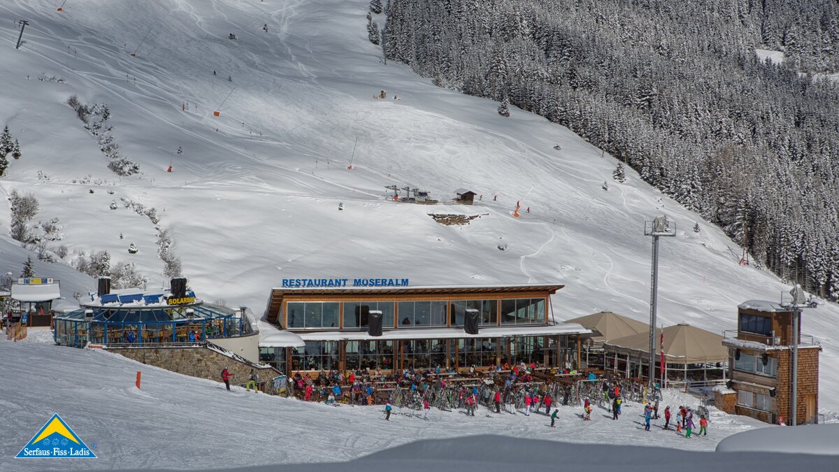 Die Möseralm ist ein Bergrestaurant mit Selbstbedienung in Serfaus-Fiss-Ladis in Tirol Österreich | © Serfaus-Fiss-Ladis