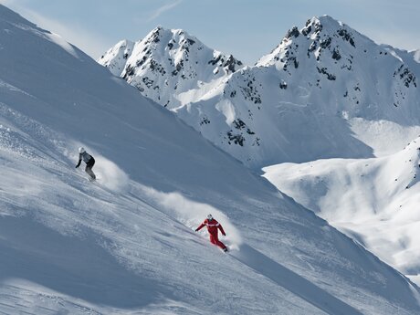 Snowboard Unterricht in der Skischule Fiss-Ladis | © Serfaus-Fiss-Ladis