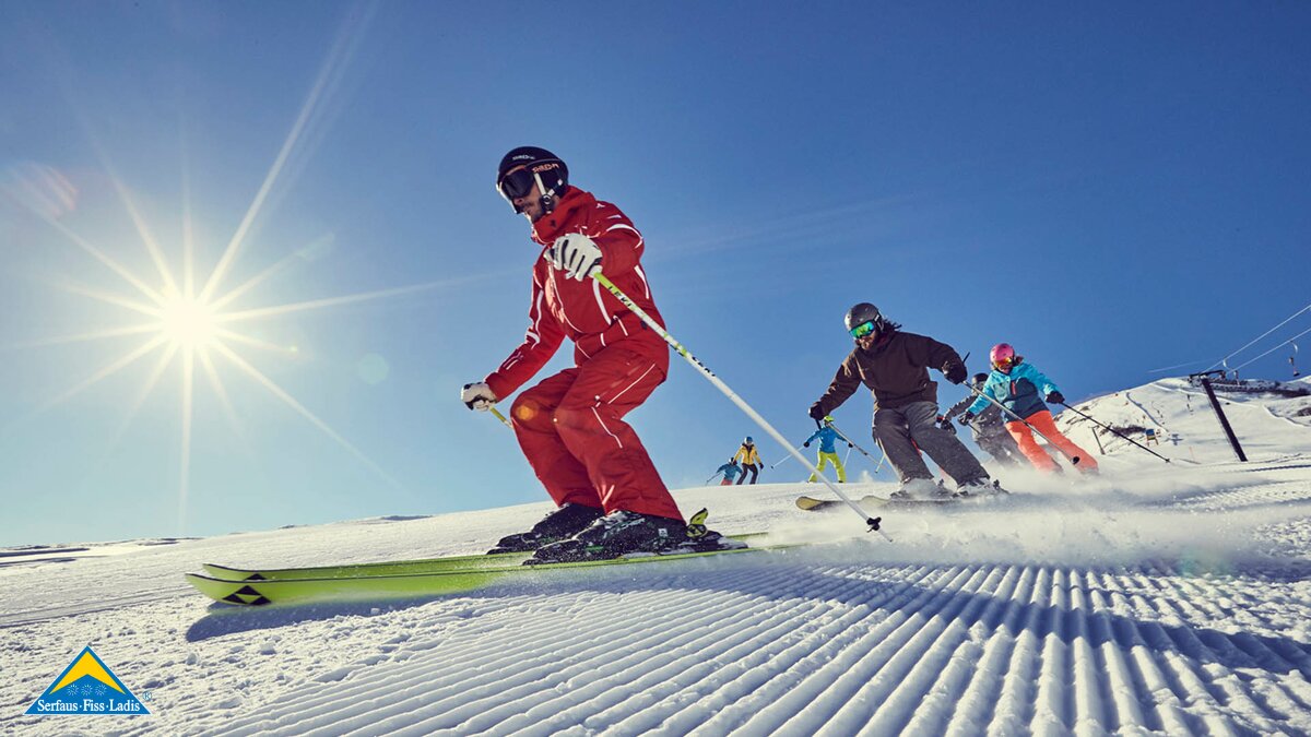 Skifahren lernen im Skikurs in den Skischulen in Serfaus-Fiss-Ladis in Tirol | © Skischule Serfaus - christianwaldegger.com