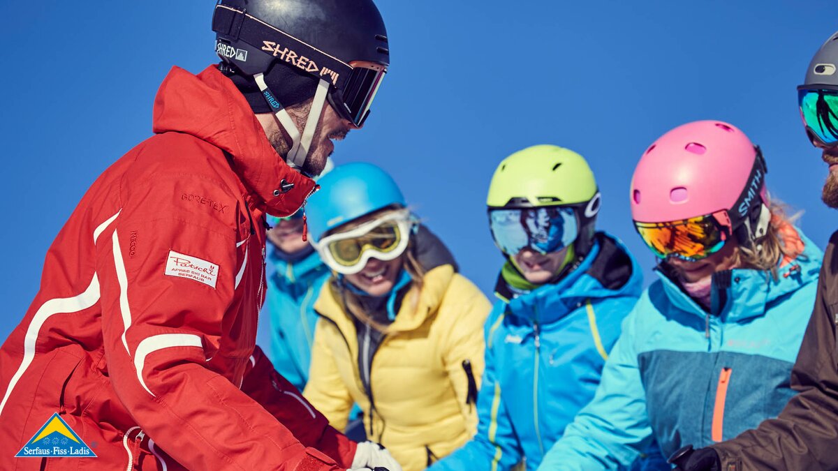 Skifahren lernen kann man in den Skischulen in Serfaus-Fiss-Ladis in Tirol | © Skischule Serfaus - christianwaldegger.com