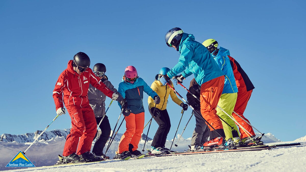 Skikurs für erwachsene Skifahrer in Serfaus-Fiss-Ladis in Tirol | © Skischule Serfaus - christianwaldegger.com