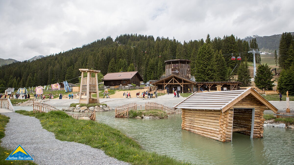 Wassererlebniswelt und Stationenweg im Erlebnispark Hög | © Serfaus-Fiss-Ladis/Tirol