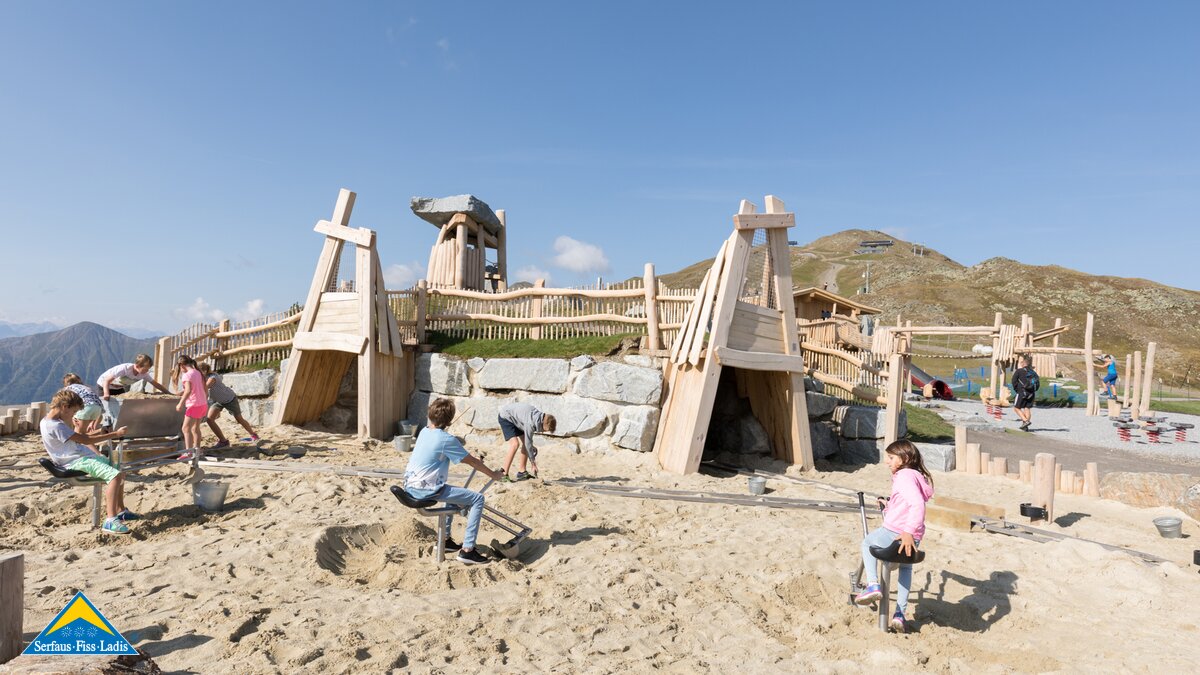 Children's mine in Serfaus-Fiss-Ladis in Tyrol Austria | © Andreas Kirschner