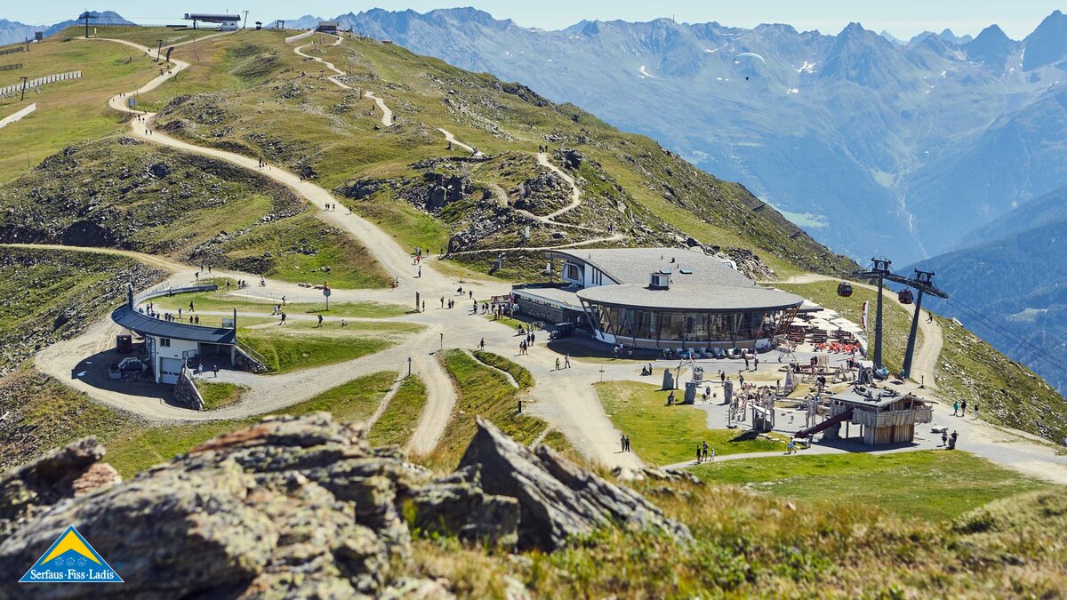 BergDiamant panorama restaurant with the Children's mine | © christianwaldegger.com