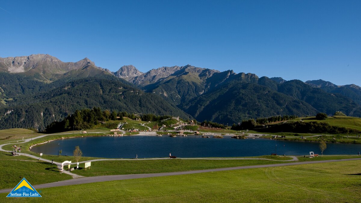 Panoramaaufnahme Wolfsee in Fiss | © Serfaus-Fiss-Ladis Marketing GmbH