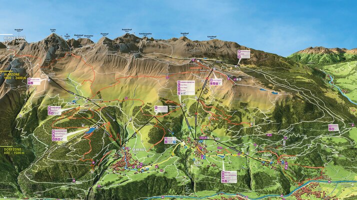 Sommerparnorama in Serfaus-Fiss-Ladis  | © Serfaus-fiss-Ladis Marketing GmbH 