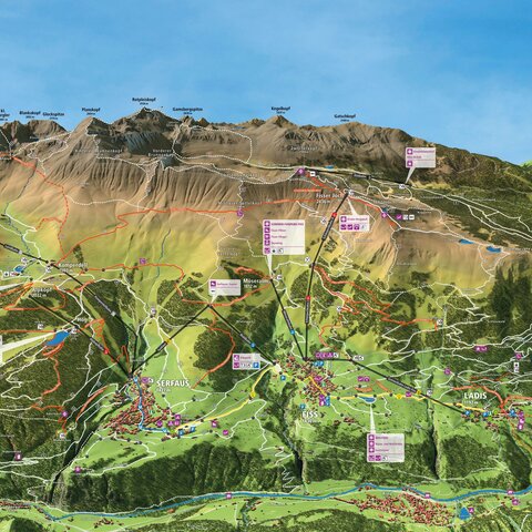 Sommerparnorama in Serfaus-Fiss-Ladis  | © Serfaus-fiss-Ladis Marketing GmbH 