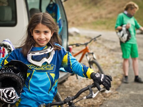 Mountainbike-Erlebnis für Groß und Klein im Sommer in Serfaus-Fiss-Ladis | © Christian Waldegger