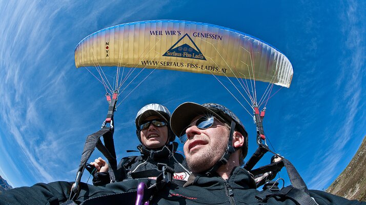Paragleiten in Serfaus-Fiss-Ladis  | © Serfaus-Fiss-Ladis Marketing GmbH