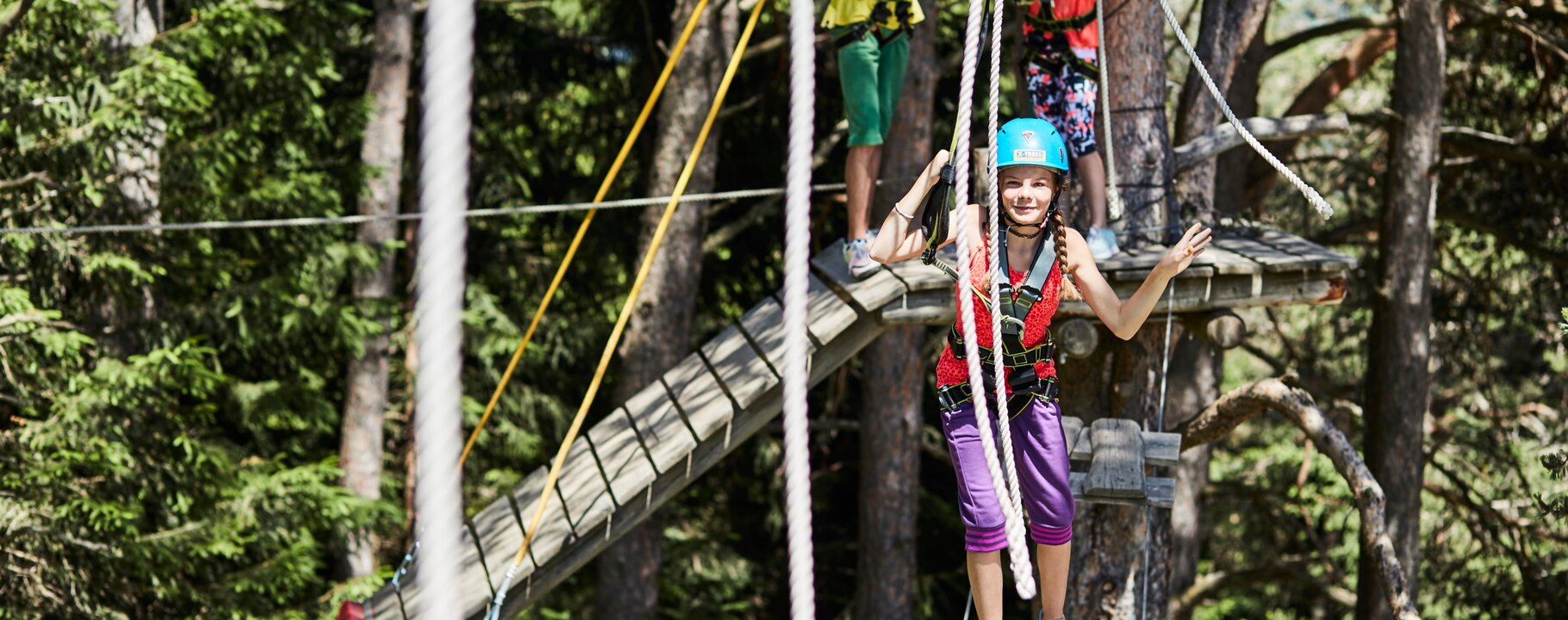 X-Tress Waldseilpark in Serfaus-Fiss-Ladis  | © Patscheider Sport | Christian Waldegger