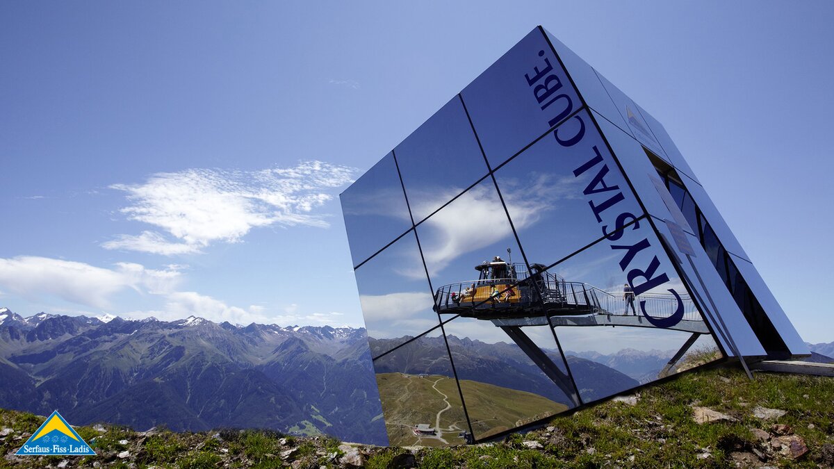 Crystal Cube auf 2.600m | © Serfaus-Fiss-Ladis/Tirol