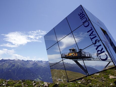 Crystal Cube auf 2.600m | © Serfaus-Fiss-Ladis/Tirol