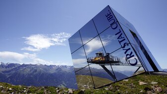 Crystal Cube auf 2.600m | © Serfaus-Fiss-Ladis/Tirol