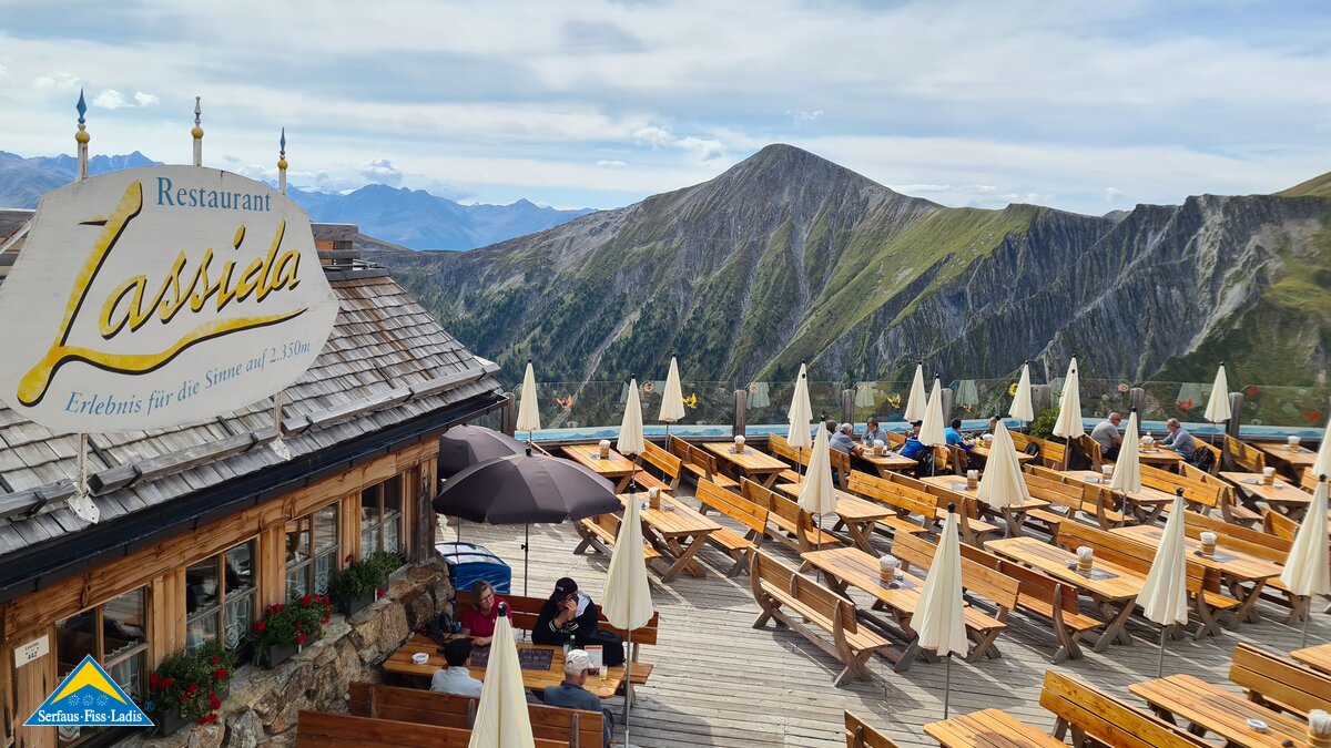 Restaurant Lassida in Serfaus-Fiss-Ladis in Tirol | © Serfaus-Fiss-Ladis