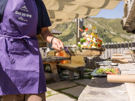 Grillstation Schöngampalm Fiss | © Serfaus-Fiss-Ladis Marketing GmbH | Fabian Schirgi