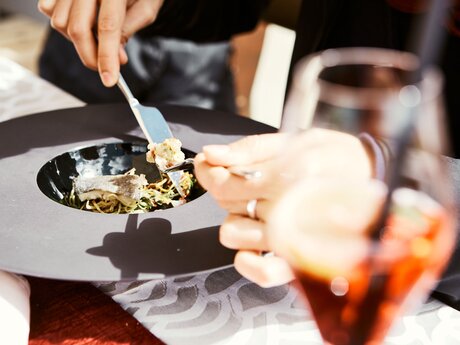 Kulinarikwanderung in Serfaus-Fiss-Ladis, Tirol, Österreich | © Serfaus-Fiss-Ladis Marketing GmbH | christianwaldegger.com