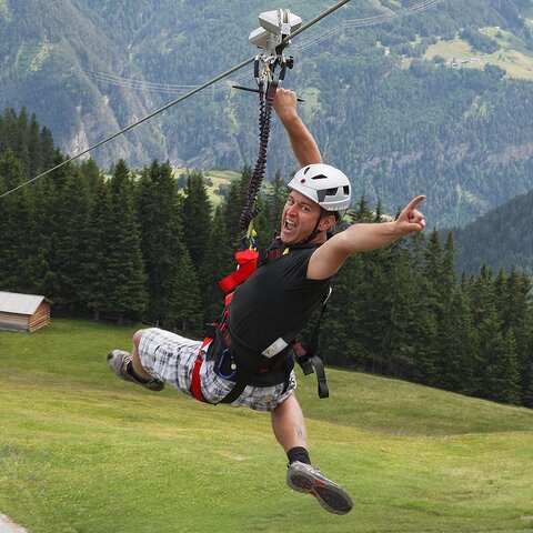 Von der Sunliner Bergstation nach Serfaus in 4 Teilstrecken | © Serfaus-Fiss-Ladis/Tirol