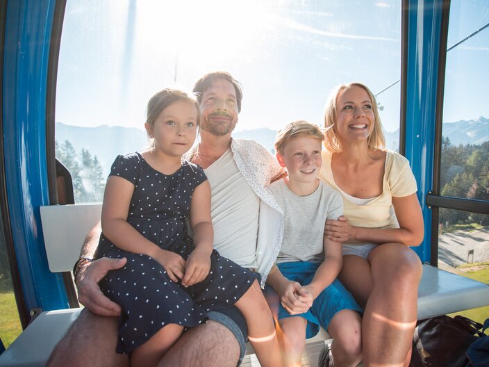 Fahrt mit der Gondel in Serfaus-Fiss-Ladis in Tirol | © Serfaus-Fiss-Ladis Marketing GmbH | Daniel Zangerl