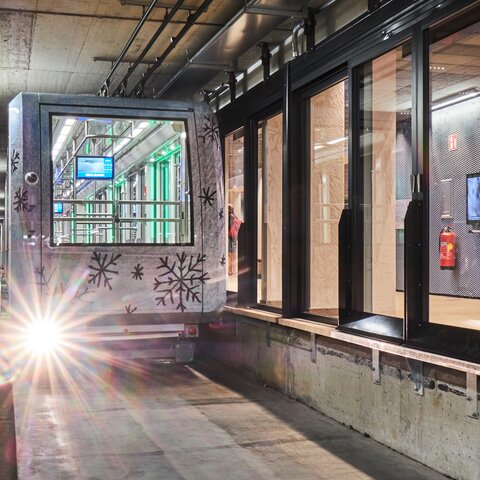 Die höchstgelegene Luftkissenbahn mitten in Tirol  | © Seilbahn Komperdell GmbH | Christian Waldegger