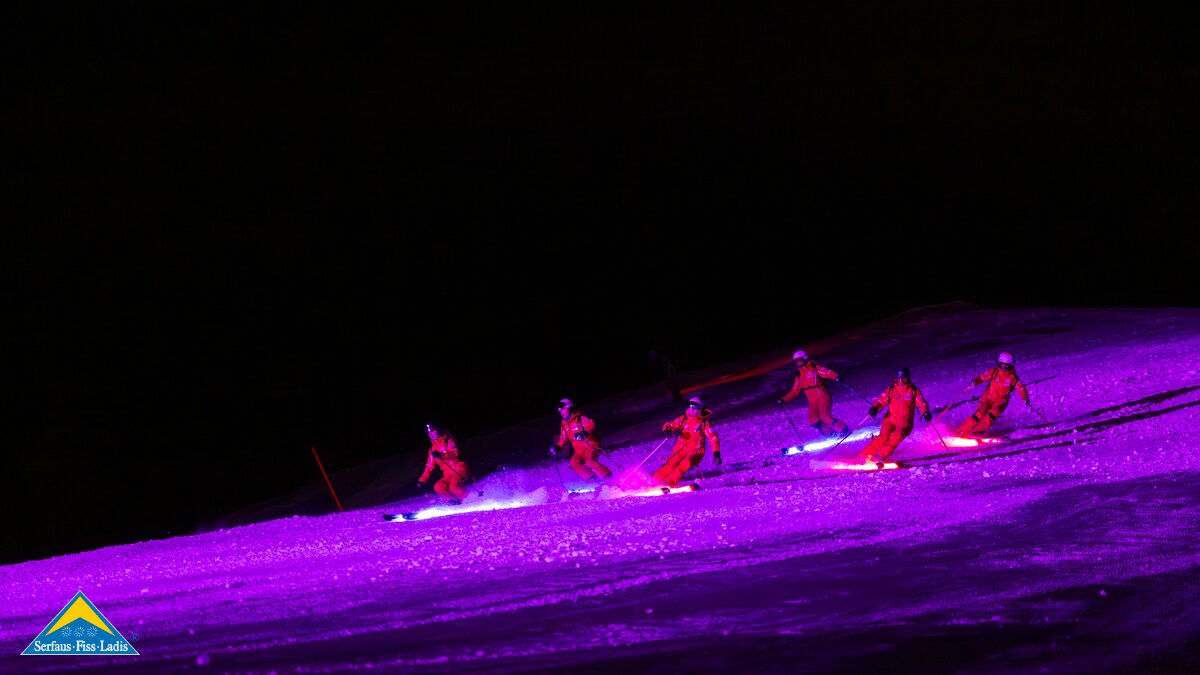 Adventure Night Serfaus Winter 2024/25 | © Seilbahn Komperdell GmbH | Fabian Schirgi