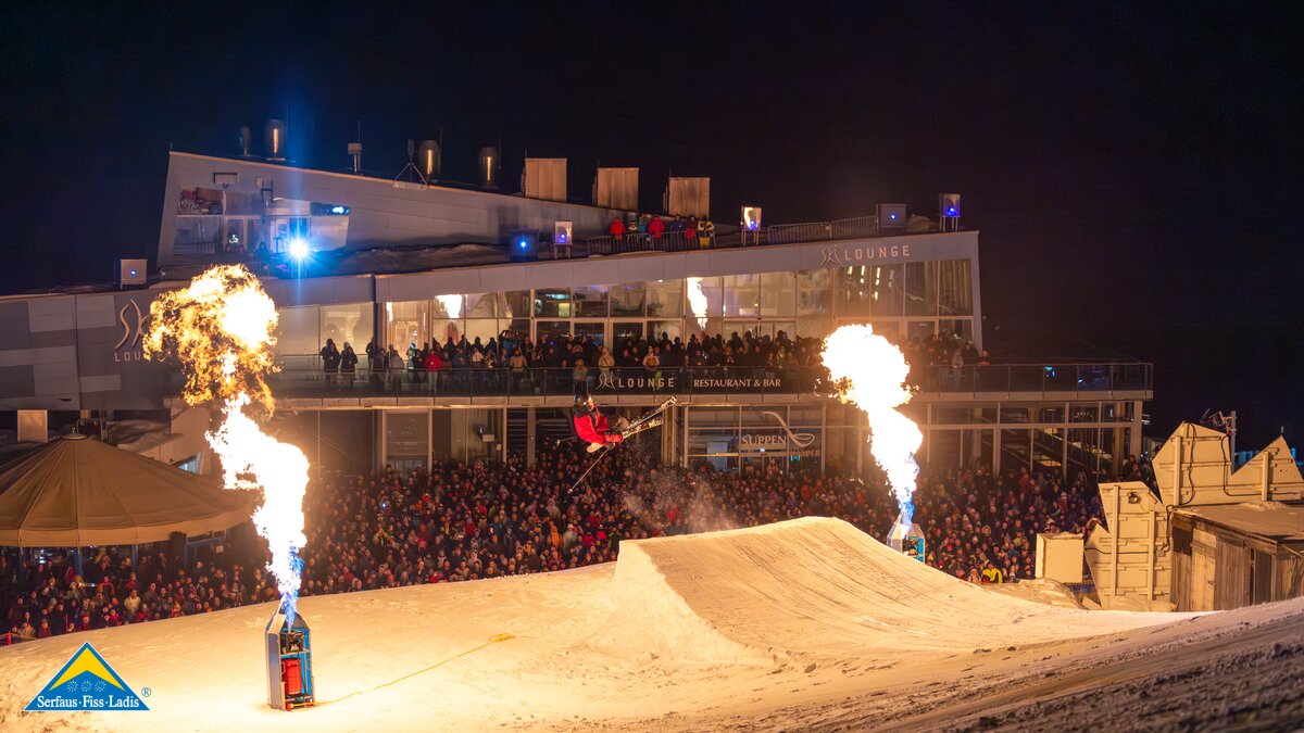 Adventure Night Serfaus Winter 2024/25 | © Seilbahn Komperdell GmbH | Fabian Schirgi
