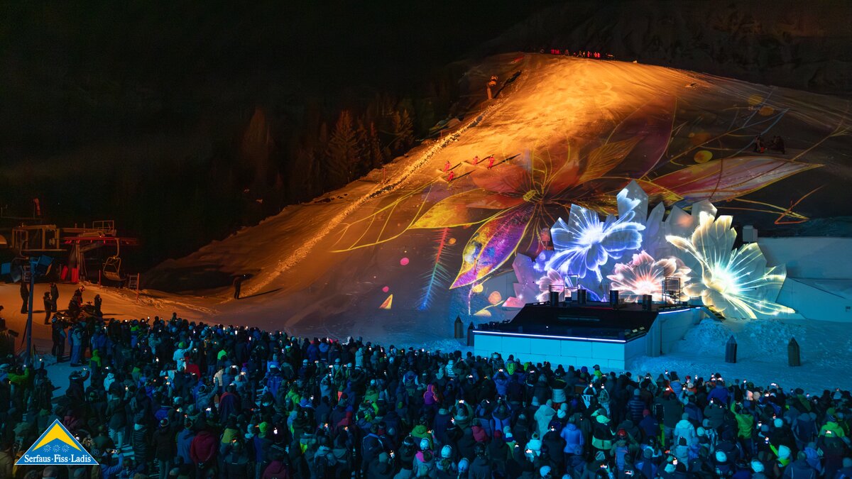 Adventure Night Serfaus Winter 2024/25 | © Seilbahn Komperdell GmbH | Fabian Schirgi